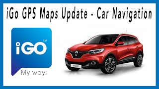 IGO PRIMO GPS MAPS UPDATE CAR NAVIGATION [upl. by Peoples]