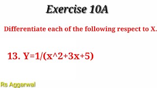 differentiate 1x23x55 with respect to X [upl. by Brit]