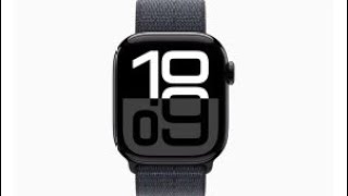 Apple Watch Series 10 GPS 42mm Jet Black Aluminum Case with Black Sport Band Unboxing [upl. by Rheta]