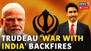 India Canada News LIVE  India Canada Relations  Trudeau Accused Of Leaking Intel  Nijjar  N18G [upl. by Arobed]