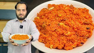 1kg Gajar Halwa with Measurements  Halwai Style NO MILK Halwa [upl. by Ahsats]