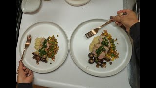 POV Cooking  Perfect Pork Tenderloin with Chimichurri Mashed Potatoes amp Veggies  ASMR Kitchen [upl. by Adiaroz]