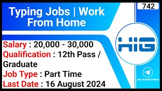 Typing Jobs  Work From Home Jobs  Typist Freelancer Job  Data Entry Jobs  Part Time Jobs [upl. by Eeral]