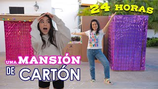 24 HORAS EN UNA MANSION DE CARTON  AnaNANA TOYS [upl. by Tessa]