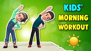 Kids Morning Workout  Kids Daily Exercises [upl. by Silber496]