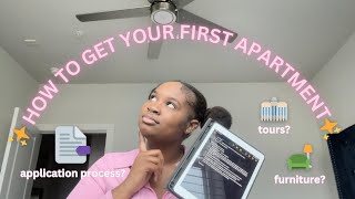 Tips on Moving into Your First Apartment  How I moved out at 19 [upl. by Nitnerb]