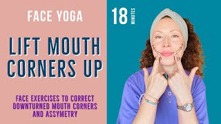 MOUTH CORNER LIFT  Face Exercises For Droopy Mouth Corners to Lift the Mouth Corners Naturally [upl. by Wertz]