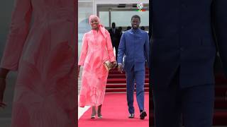 Paris Dakar avec le président Diomaye et la première Dame mackysall sonko news [upl. by Eartnoed464]