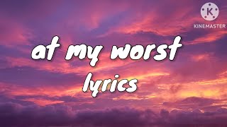 sub to song lyricsat my worstlyrics [upl. by Eimot678]