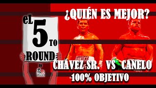 el 5to Round  JC CHÁVEZ SR VS CANELO ÁLVAREZ [upl. by Aihtenyc610]