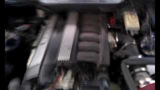 BMW e36 m50 high pitched squeak  screech  scrape  whistle noise pulley [upl. by Airdnna]