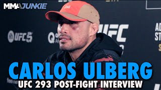 Carlos Ulberg Wants Dominick Reyes Next Hes Been in There With Jon Jones  UFC 293 [upl. by Ymled]