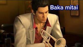 Baka Mitai yakuza kiwami trombone solo [upl. by Eilatam]