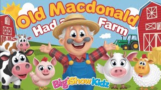 Old MacDonald Had a Farm  Nursery Rhyme for Kids  Biggi Show Kidz [upl. by Nnylrac692]