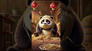 02Panda cooking noodles heavenly panda animals cute cutepanda zoo funny pets [upl. by Persson]