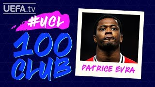 PATRICE EVRA UCL 100 CLUB [upl. by Loux]