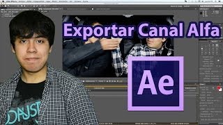 Tutoriales  Exportar canal alfa After Effects CS6 [upl. by Blondell789]