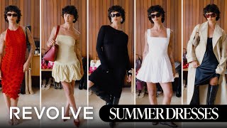 Summer Dresses of 2024 with Style Duo Chloe amp Chenelle  SUMMER DRESS EDIT  REVOLVE [upl. by Leissam877]