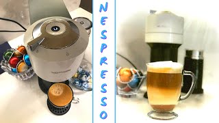 Nespresso Vertuo Next amp Aeroccino 3 Milk Frother  Review and Demo [upl. by Ahsiekel497]