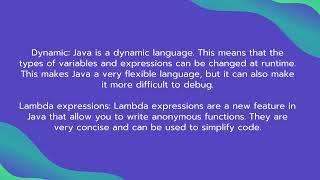 What are the buzzwords that define Java [upl. by Platas]