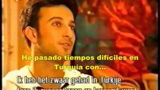 Tarkan  Entrevista Big Entertainment Club 1999  SUBTITULOS ESPAÑOL [upl. by Nahtal]