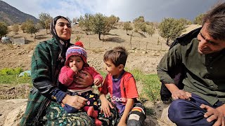 The daily life of Nargis a rural woman and mother of four children in Iran par8484 [upl. by Broeder172]