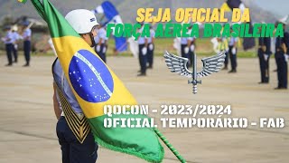 ⚡OFICIAL TEMPORÁRIO da Aeronáutica QOCON 20232024  EDITAL Comentado Atualizado [upl. by Lody]