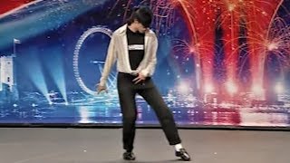 SIGNATURE 1st Audition  Michael Jackson  Britains Got Talent [upl. by Nyletak]