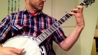 quotCarolina In My Mindquot on the 5string banjo [upl. by Nari835]