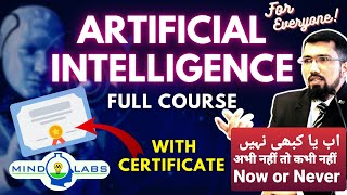 Artificial Intelligence  Full Course  FREE with Certificate [upl. by Haslam514]