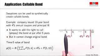 Swaptions  Interest Rate Models [upl. by Arehs]