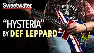 “Hysteria” by Def Leppard  Guitar Lesson [upl. by Havot978]