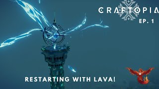 Craftopia  With LavaTemptress  Ep1  Fresh Start Survival Mode [upl. by Casia]