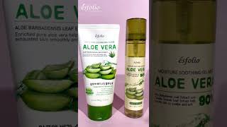 ESFOLIO ALOE CLEANSING FOAM amp ALOE MIST esfoliophilippines skincare kbeautyph koreanbeauty [upl. by Katzman410]