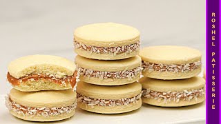 How to Make Alfajores Cookies  Dulce de Leche  Kosher Pastry Chef [upl. by Airaet]