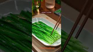 EASY GARLIC CHIVE SALAD RECIPE recipe cooking chinesefood vegetables salad [upl. by Maitund]