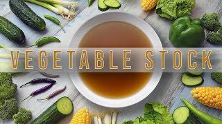 Easy Vegetable Stock from Scraps [upl. by Inek]