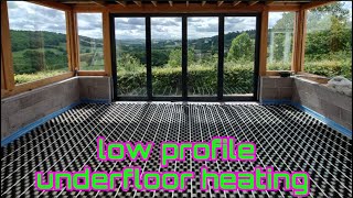 How To Install Under Floor Radiant Tubing With Aluminum Omega Heat Transfer Plates Between Joists [upl. by Chadwick]