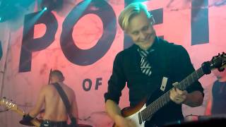 Poets of the Fall  Daze live  Космонавт St Petersburg 2017 [upl. by Etka]