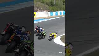 Van der Mark and Locatelli battle for TOP 3 at Jerez 🔥 2024 SpanishWorldSBK 🇪🇸 [upl. by Einafit]