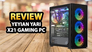 YEYIAN Yari X21 Gaming PC Computer ✅ Review [upl. by Demmy874]