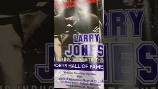 Fairfield’ own Larry Jones is inducted into the JacksonStateU Hall of Fame  “This for the sub” [upl. by Nnyleahs499]