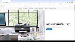 Tutoriel installation imprimante CANON [upl. by Leirbag490]