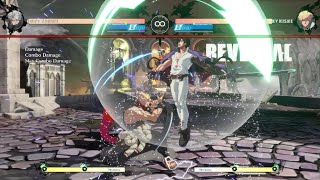 Guilty Gear Strive  Chipp Season 4 rope safejump amp combo [upl. by Ahsinek]