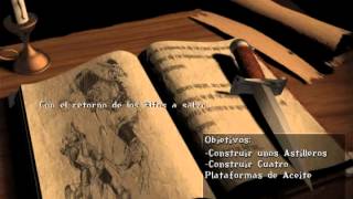 Warcraft 2 Tides of Darkness en Español  Escenas Campaña Orca y Humana [upl. by Decca132]