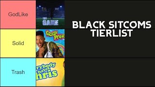 BLACK SITCOMS TIERLIST [upl. by Rolfston]