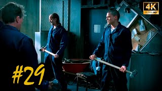 Scofield and his team start to dig a hole to escape the prison Prison Break s01 pt29 2160p 4K [upl. by Yro452]