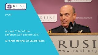 2017 Chief of the Defence Staff Lecture [upl. by Animaj929]