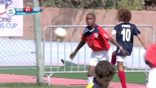 Australia vs Netherlands  14 Final  Highlights  Danone Nations Cup 2015 [upl. by Bibeau]