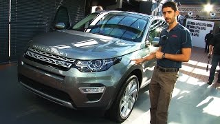 Land Rover Discovery Sport al Salone di Parigi 2014 [upl. by Nnylrefinnej]